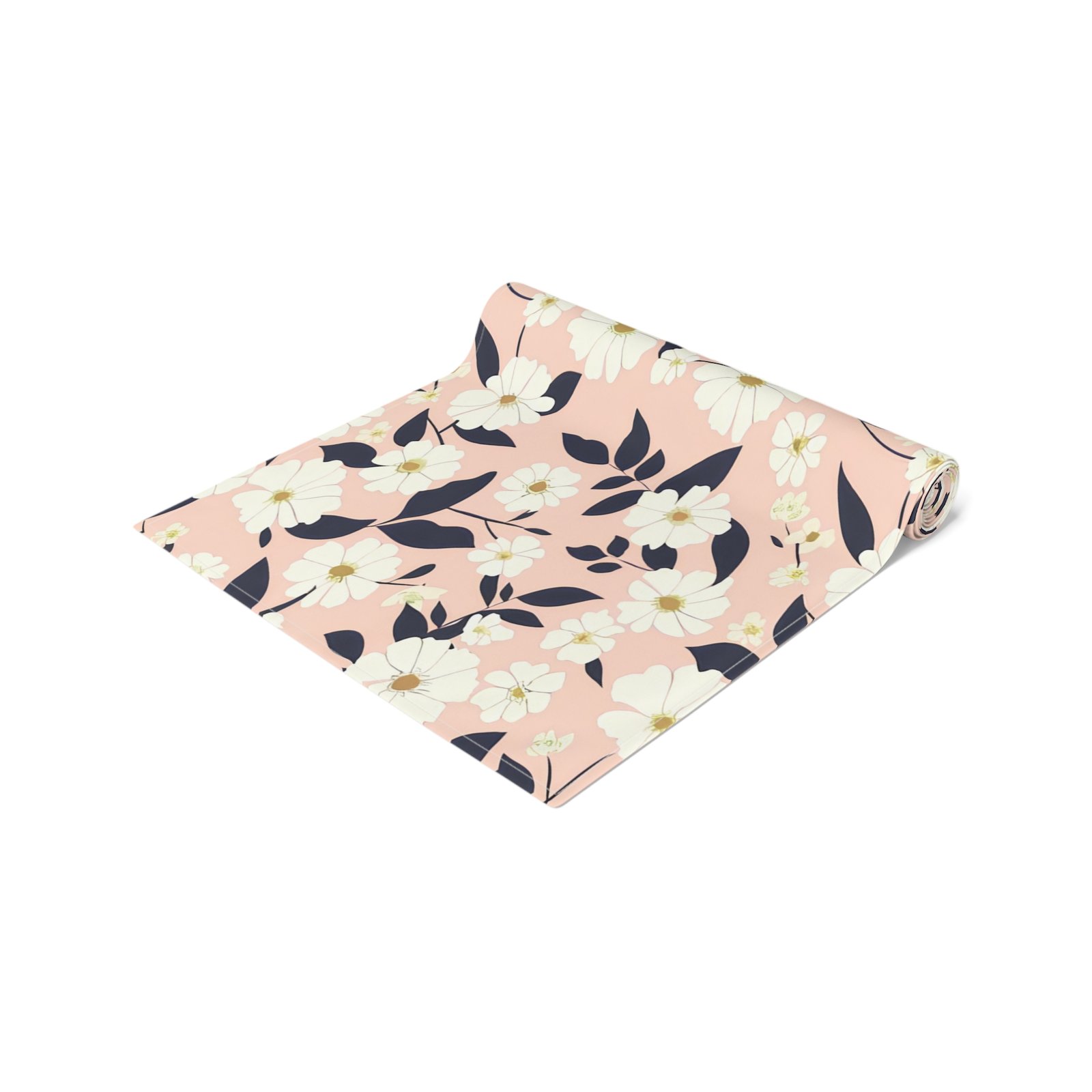 Floral Cotton Table Runner | Elegant Dining decor, Home Table Decoration, Spring Table Setting, Perfect for Events & Gatherings - Image 10