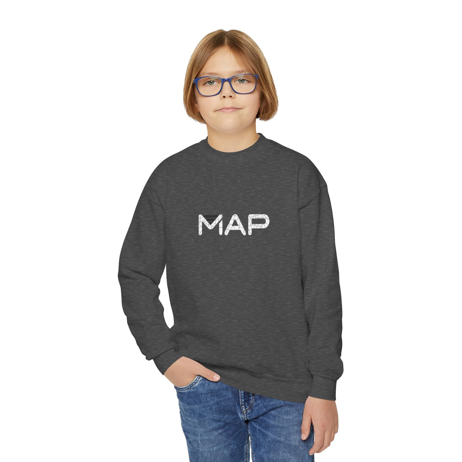Youth Crewneck Sweatshirt - Image 11