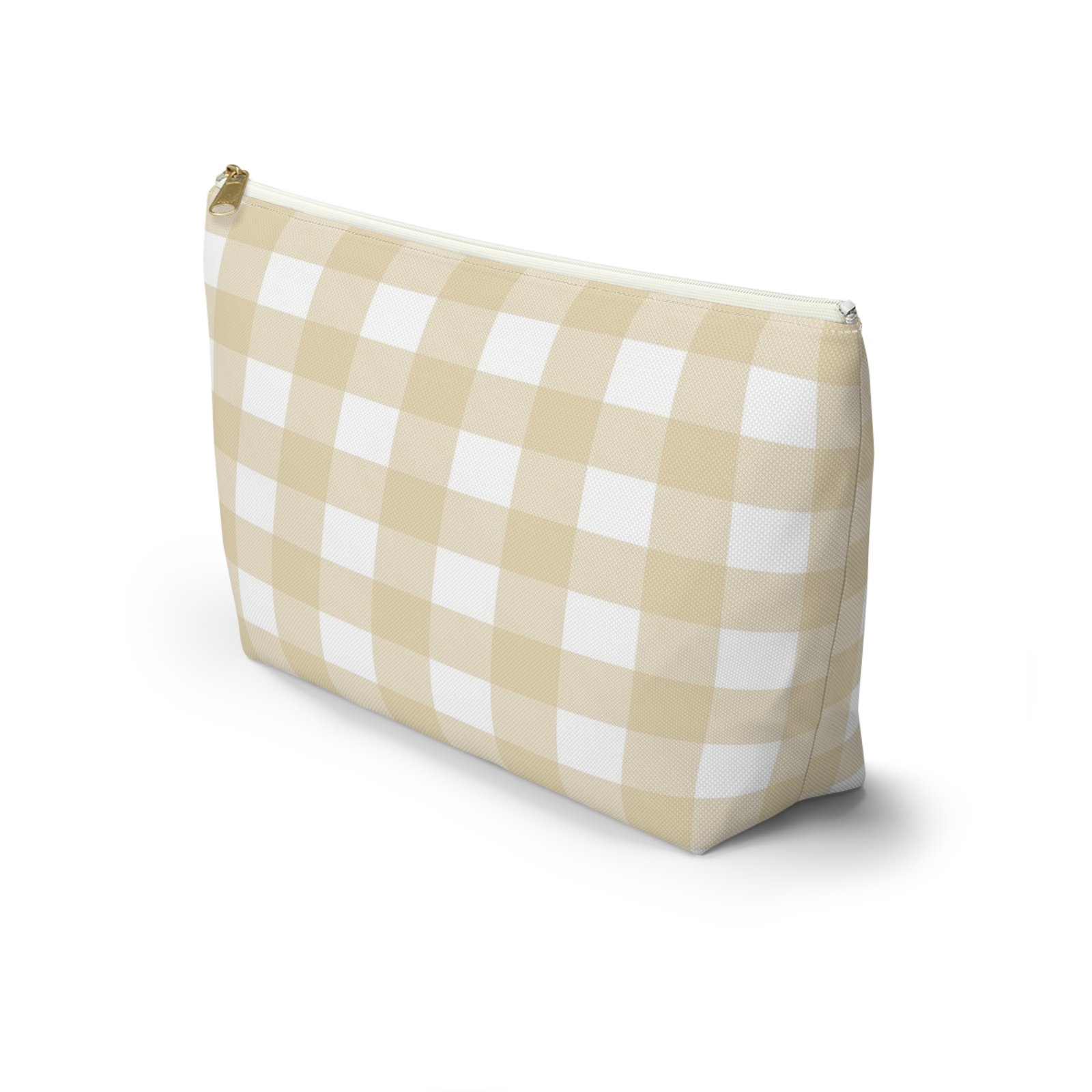 Chic Gingham Accessory Pouch, Stylish Makeup Bag, Travel Organizer, Gift for Her, Handbag Essentials - Image 7