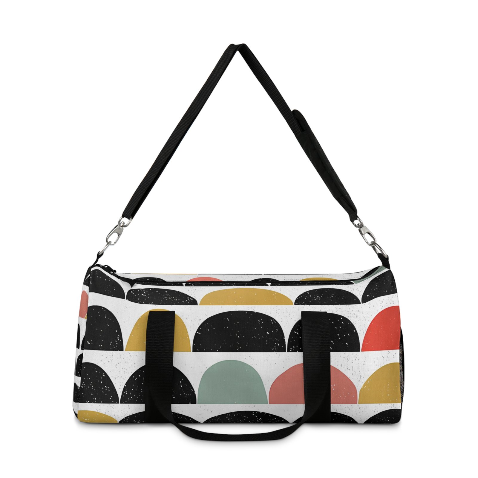 Trendy Patterned Duffel Bag | Gym Travel Bag, Weekend Getaway Bag, Stylish Overnight Bag, Sporty Luggage, Gift for Adventurers - Image 2