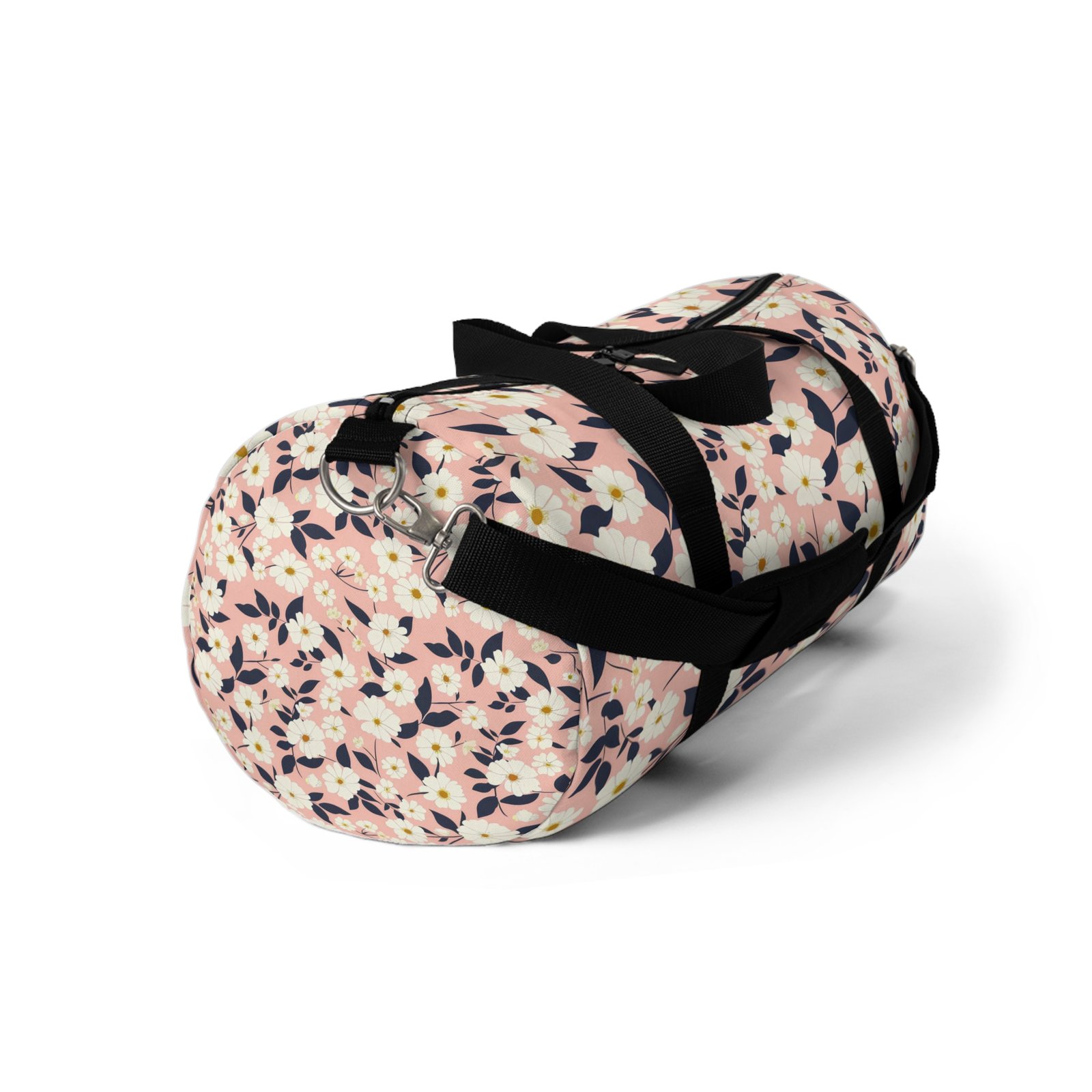 Floral Print Duffel Bag | Gym, Travel, Weekend Getaway, Overnight Bag, Sporty Style - Image 7