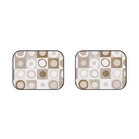 Stylish Car Mats (2x Rear) - Modern Geometric Design for a Chic Car Interior, Perfect Gift for Car Lovers, Durable and Easy to Clean, [...]