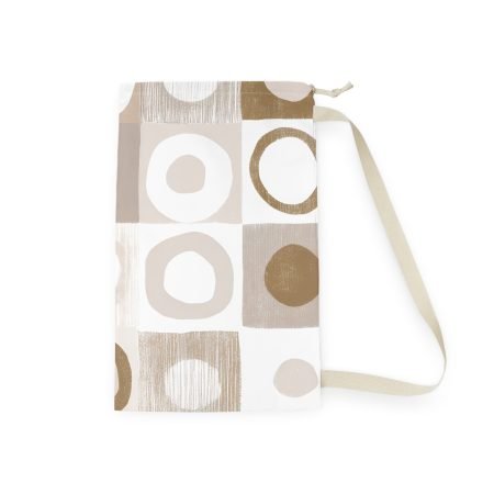 Chic Laundry Bag, Modern Storage Tote, Stylish Organizer, Eco-Friendly Hamper, Minimalist Home Decor, Gift for College Students