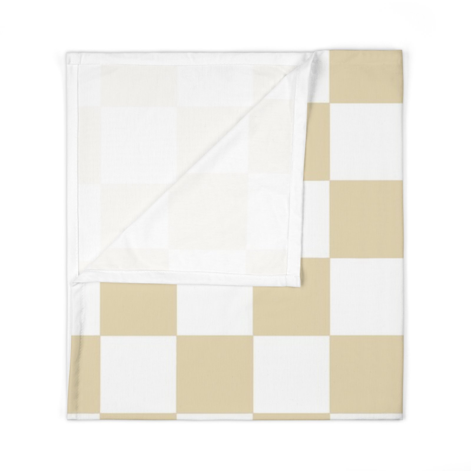 Cozy Baby Swaddle Blanket, Soft Nursery Decor, Newborn Gift, Checkered Pattern, Baby Shower Essentials, Infant Wrap - Image 2