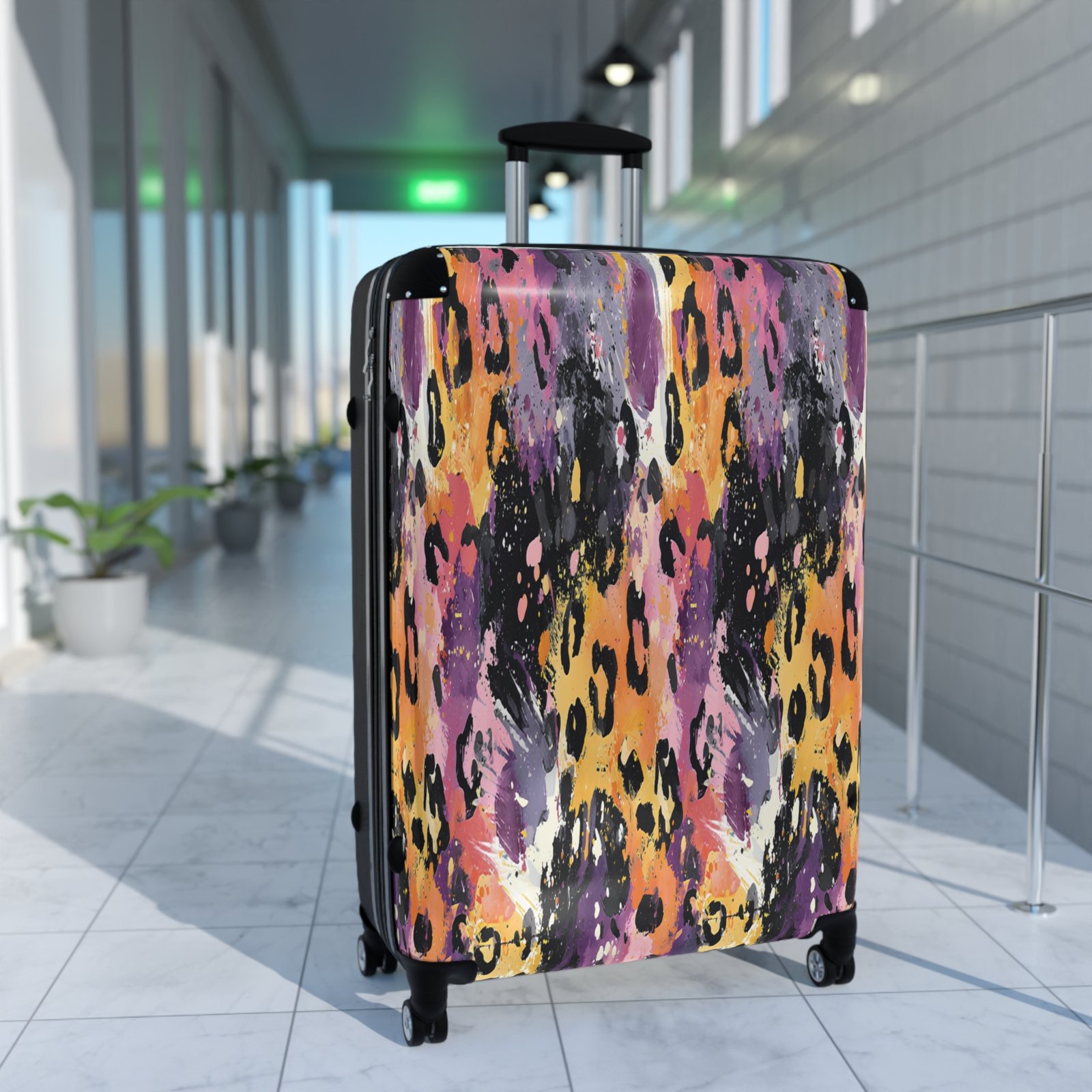 Stylish Printed Suitcases for Travelers, Trendy Luggage, Animal Print Gear, Travel Accessories, Unique Vacation Essentials - Image 11