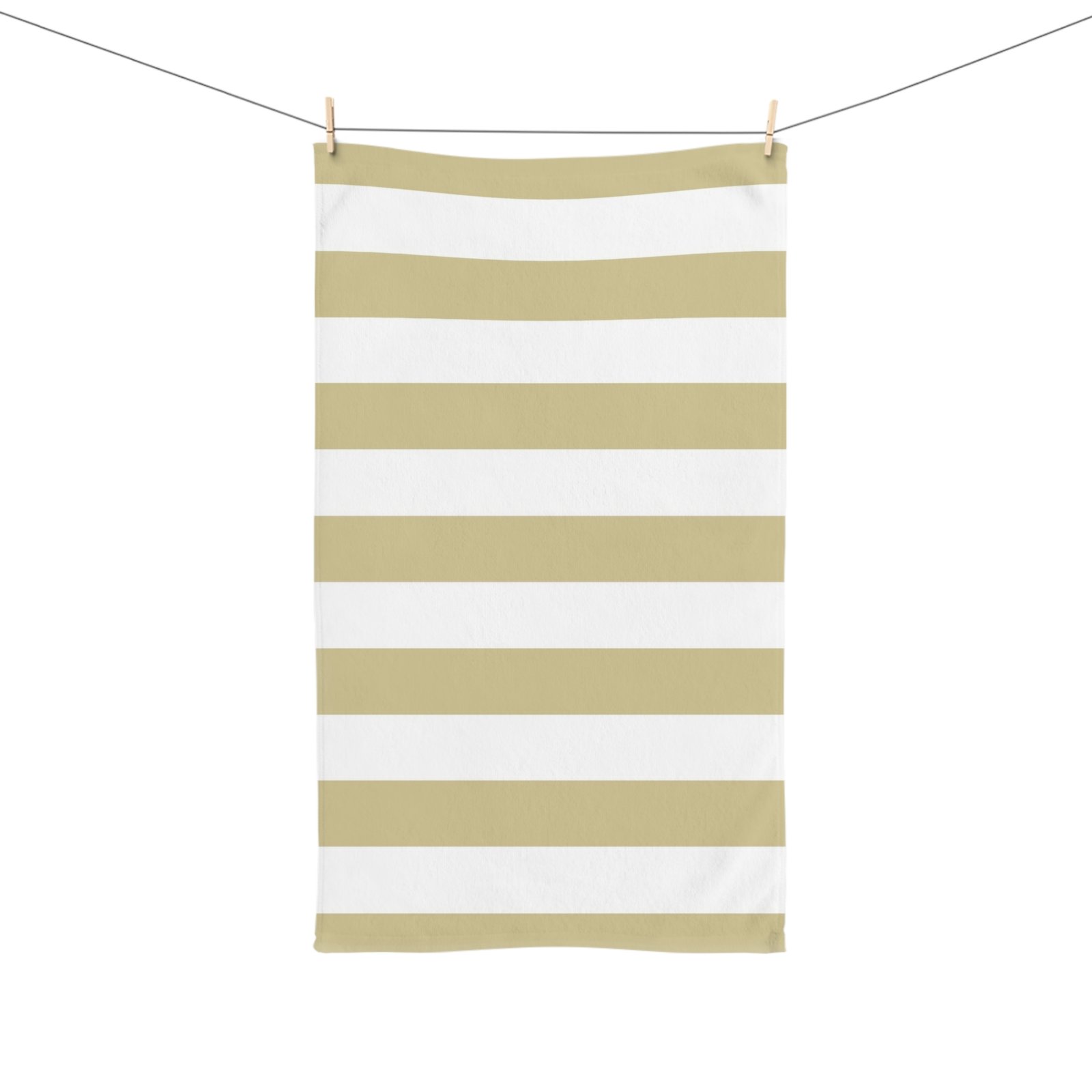 Stylish Striped Hand Towel - Bathroom Decor, Kitchen Towel, Gift for Housewarming, Soft Cotton, Modern Design - Image 3