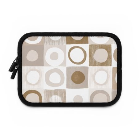 Stylish Laptop Sleeve with Modern Geometric Design, Tech Accessories for Students, Gifts for Tech Lovers, Minimalist Laptop Case