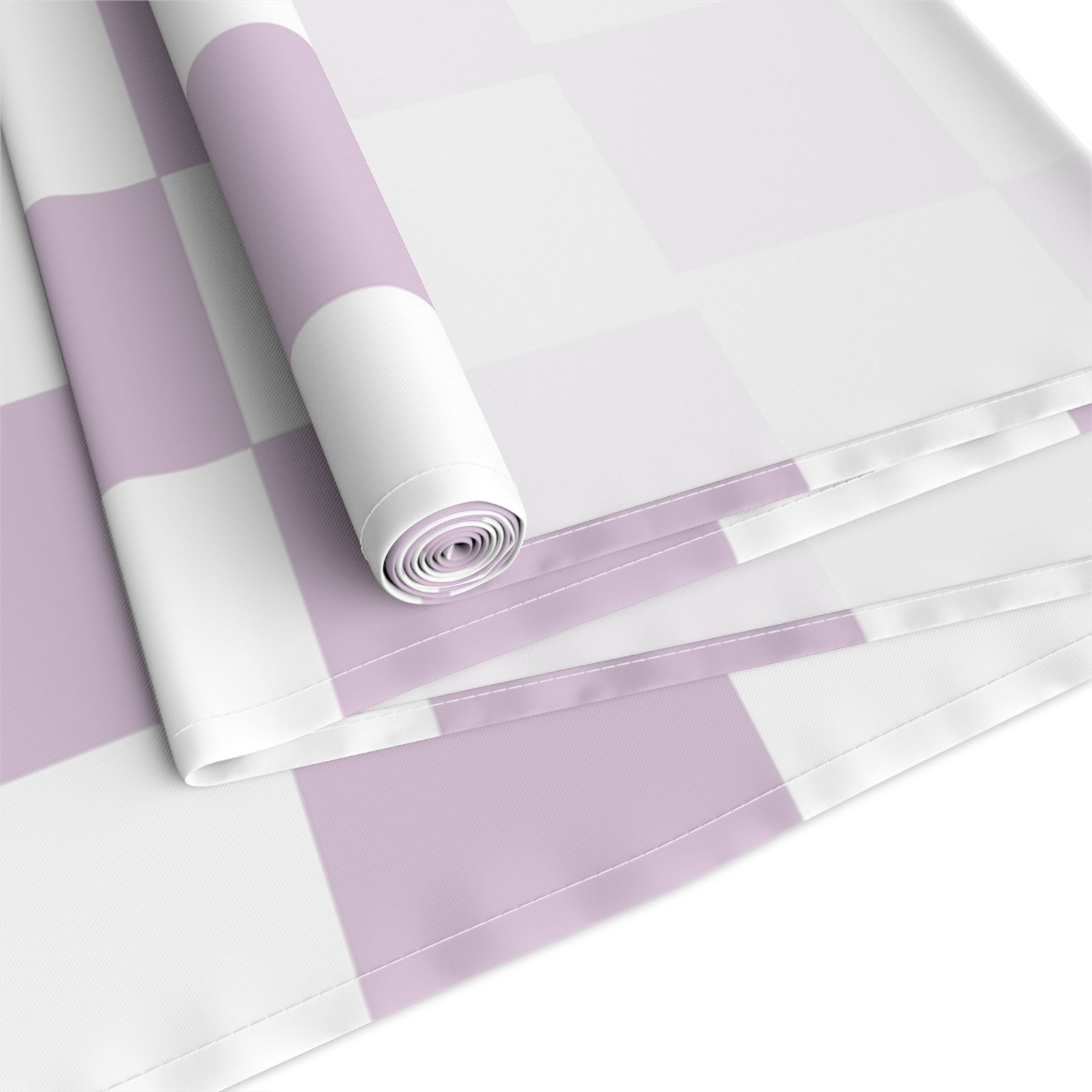 Chic Purple Checkered Table Runner | Dining Decor, Wedding Centerpiece, Farmhouse Style, Party Table, Holiday Table Setting - Image 3