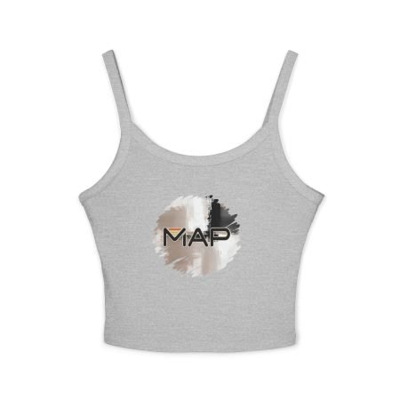 Chic Women’s Spaghetti Strap Tank Top - Casual Wear, Summer Top, Beach Cover-Up, Gym Attire, Everyday Style