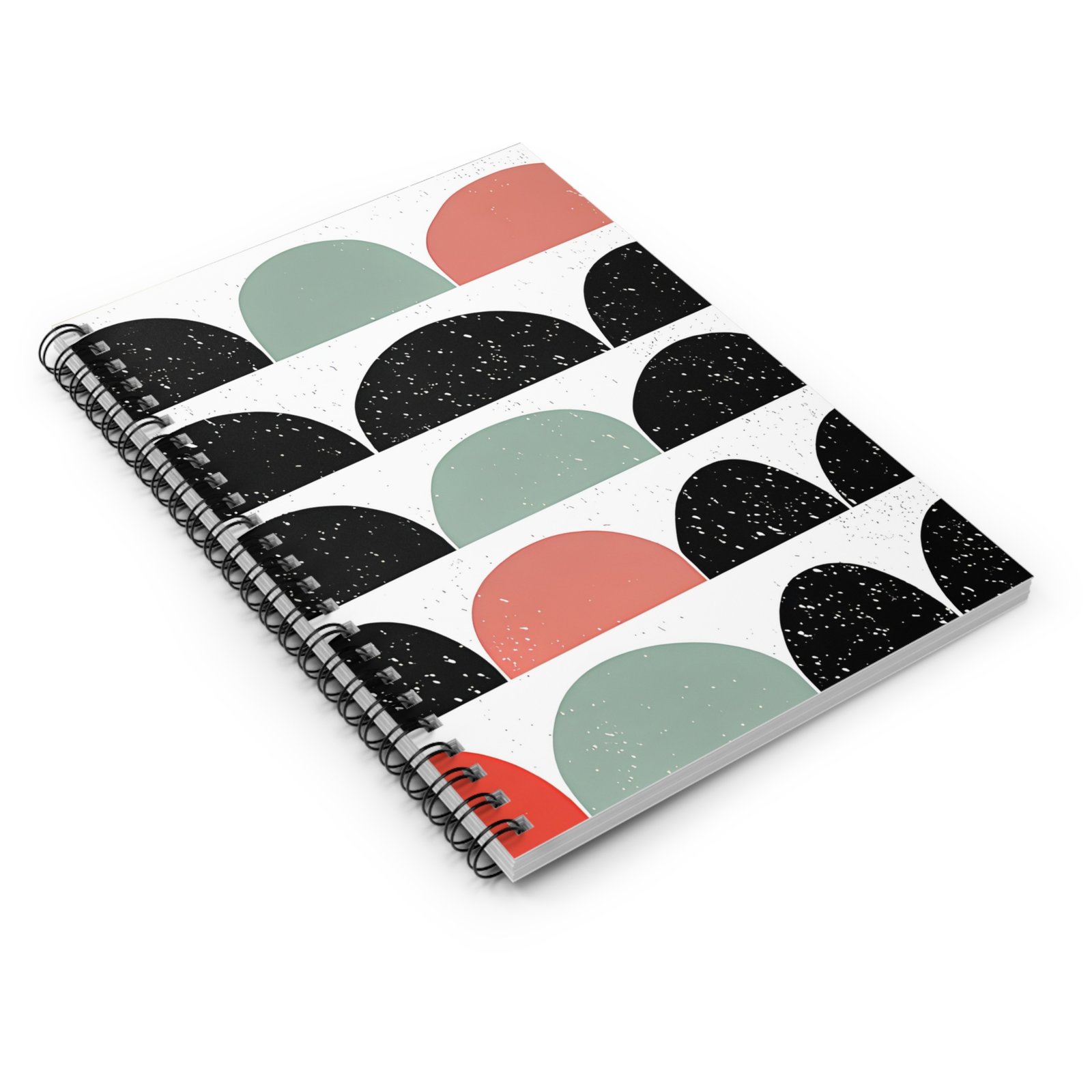 Stylish Ruled Spiral Notebook - Modern Design for Students, Journaling, Gifts, and Organization - Image 3
