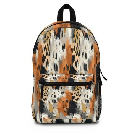 Wild Safari Print Backpack, Stylish School Bag, Trendy Travel Gear, Unique Gift for Adventurers, Festivals, Everyday Use