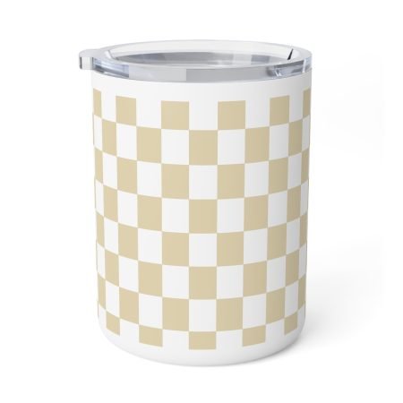 Chic Insulated Coffee Mug, Stylish Beverage Container for Home, Office, Gift for Coffee Lovers, Birthdays, or Holidays