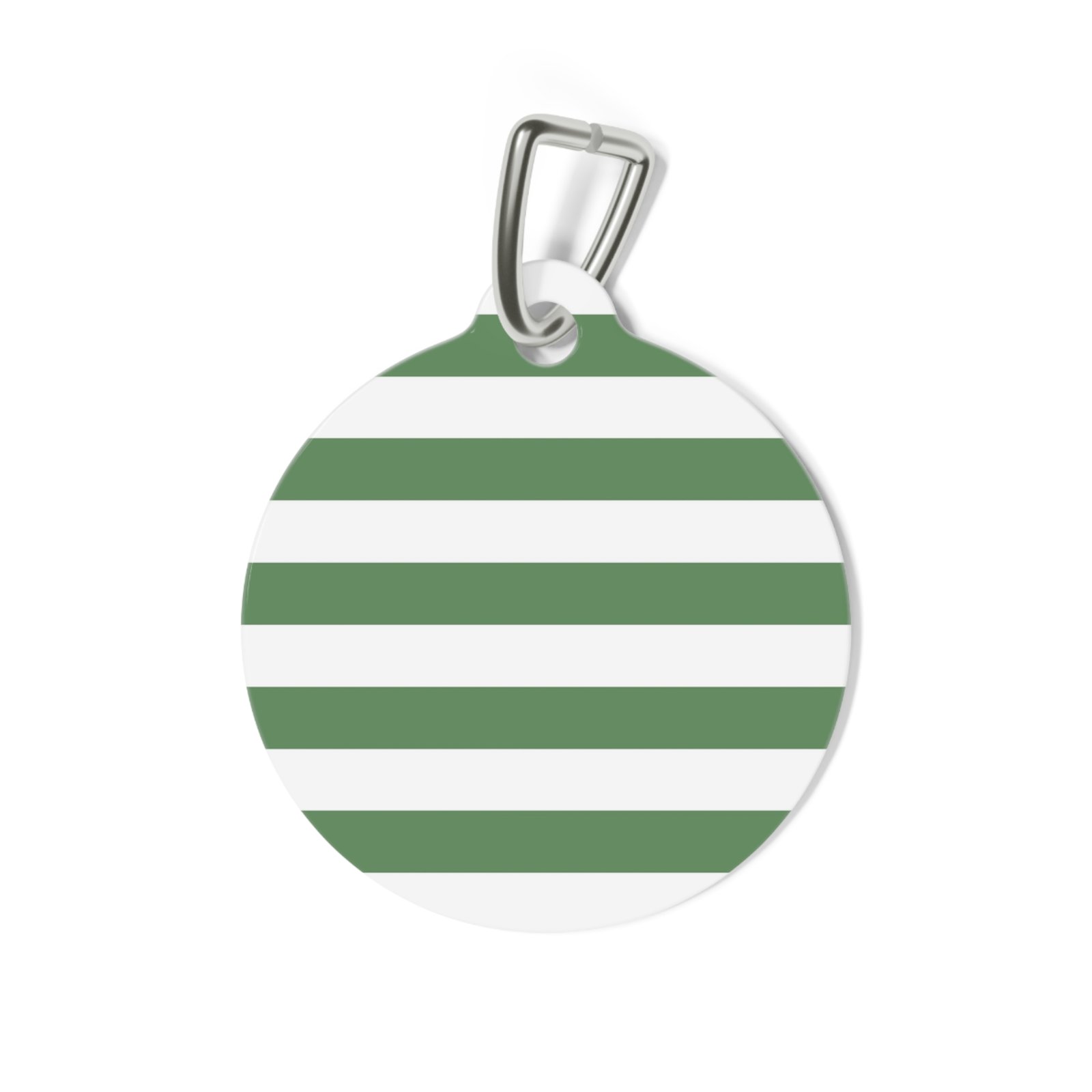 Personalized Pet Tag, Custom Name Tag for Dogs and Cats, Stripe Design Pet ID, Pet Accessory, Unique Dog Tag - Image 2