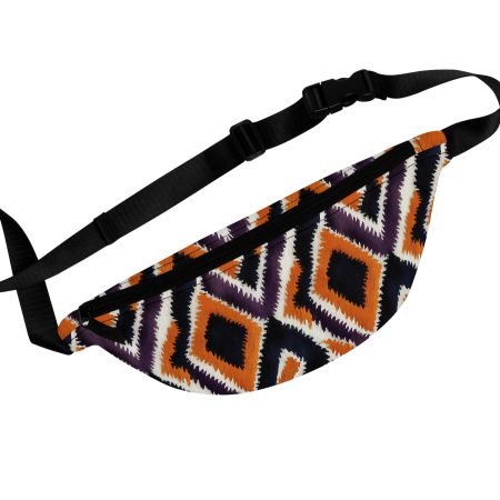 Vibrant Tribal Fanny Pack | Stylish Belt Bag for Festivals, Travel, Everyday Use, Gift for Adventurers, Trendy Accessories