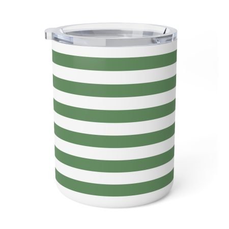 Eco-Friendly Insulated Coffee Mug, Modern Green Striped Design, Perfect Travel Cup for Coffee Lovers, Gifts for Her, Holiday Mugs, [...]