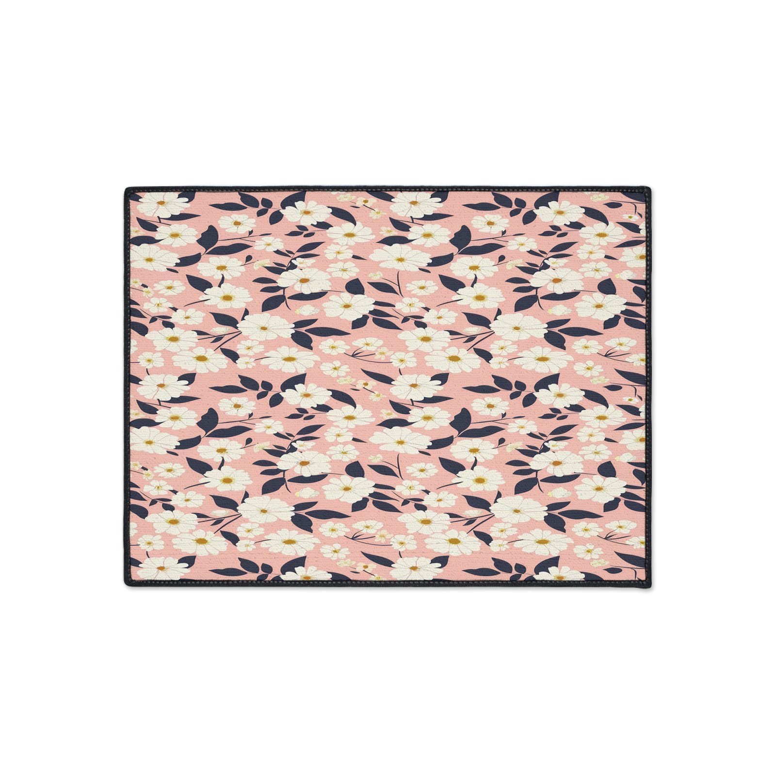 Floral Heavy Duty Floor Mat - Durable Area Rug, Stylish Non-Slip Mat, Home Decor, Gift for Housewarming, Kitchen Accessory - Image 13