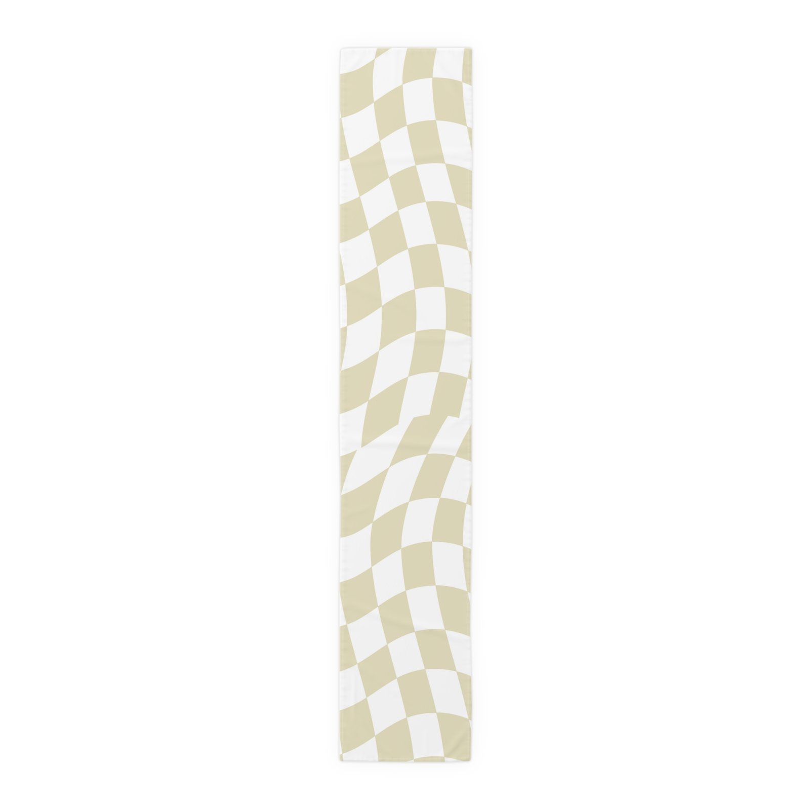 Chic Cotton/Poly Table Runner, Modern Checkered Design for Dining Room Decor, Perfect for Holidays and Gatherings, Table Decor - Image 9