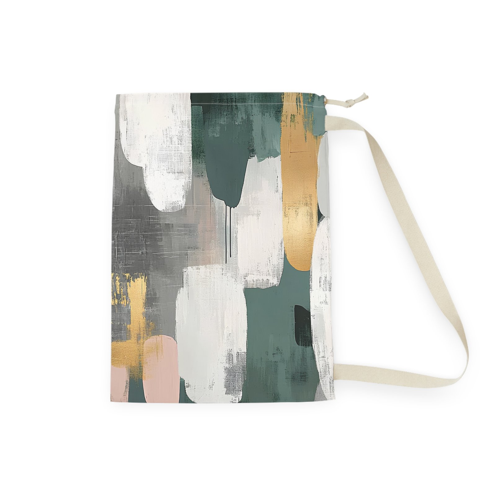 Chic Abstract Laundry Bag - Stylish Storage for Home, College, Travel, Gifts, Modern Decor, Eco-Friendly Organization - Image 5