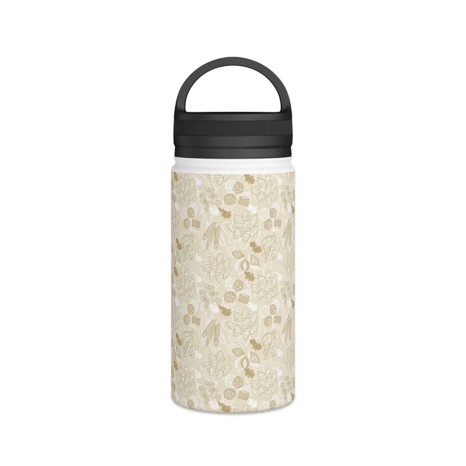 Nature-Inspired Stainless Steel Water Bottle, Outdoor Hydration, Eco-Friendly Gift, Travel Companion, Floral Design, Sports Hydration