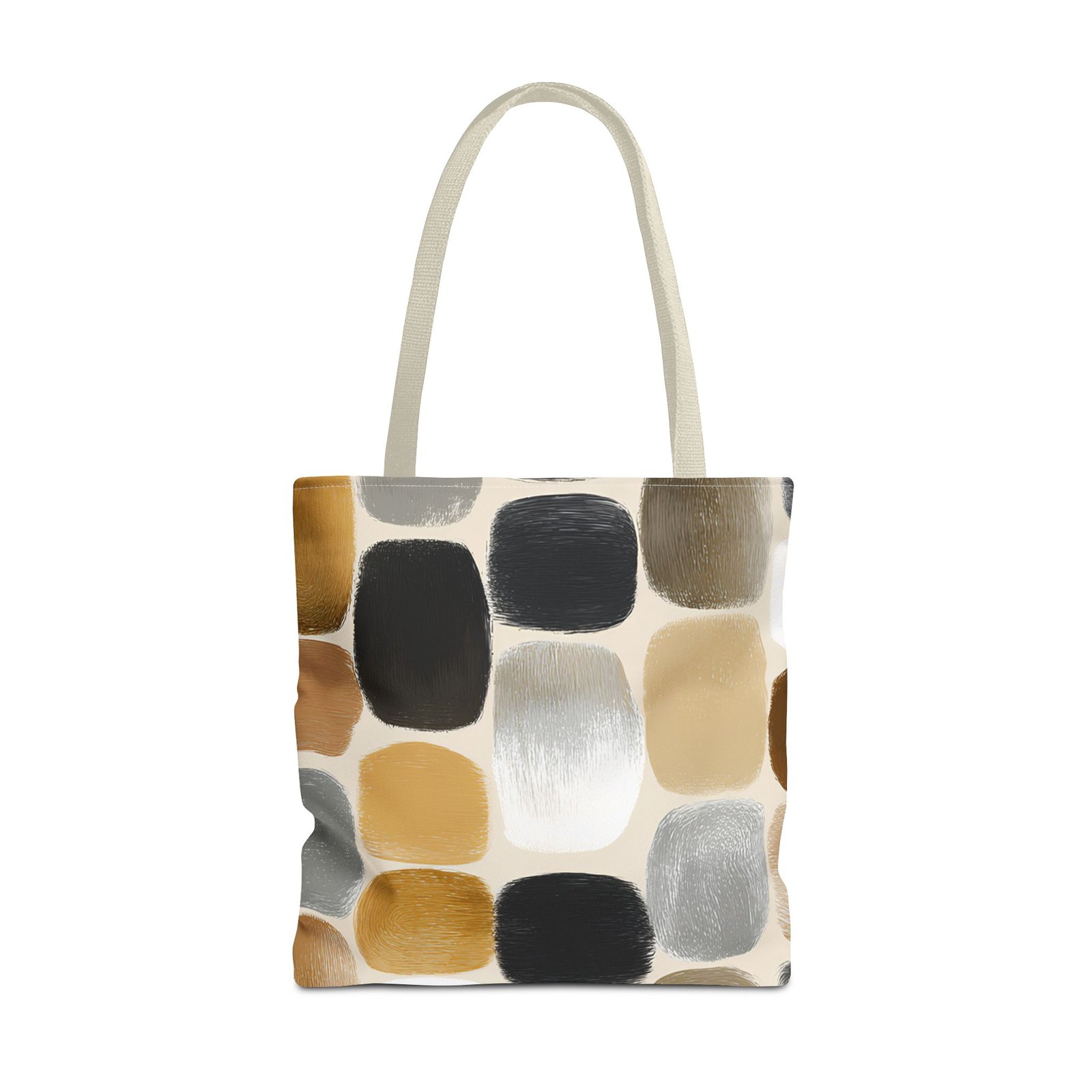 Chic Abstract Tote Bag, Stylish Reusable Shopping Bag, Fashionable Handbag for Everyday Use, Eco-Friendly Gift, Minimalist Tote - Image 45