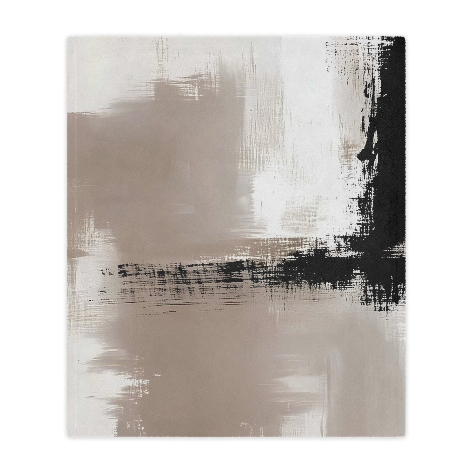 Modern Abstract Minky Blanket - Cozy Throw for Home Decor, Comfort Gift, Nursery Blanket, Stylish Soft Bedding, Minimalist Decor - Image 5