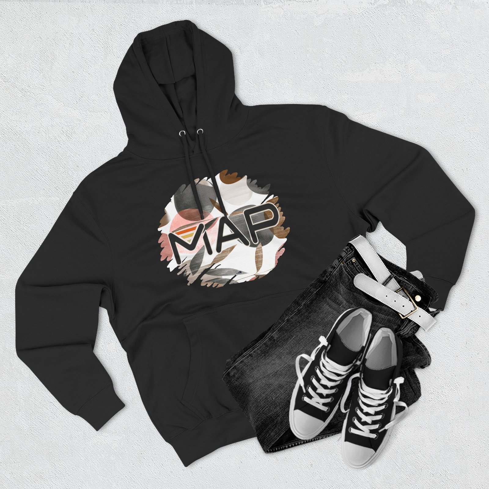 Three-Panel Fleece Hoodie - Image 15
