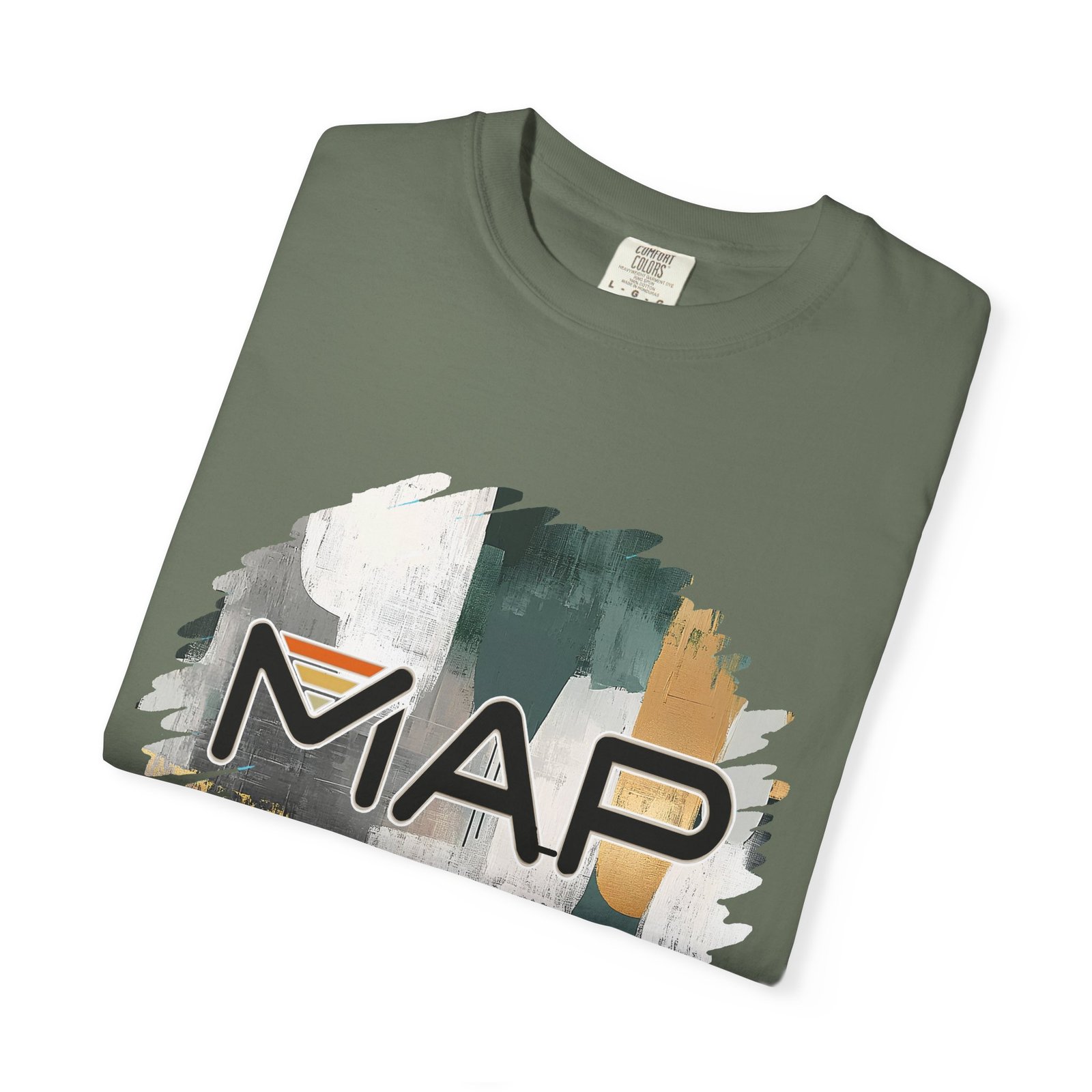 Map-Inspired Unisex Garment-Dyed T-Shirt for Travel Lovers, Casual Wear, Gifts, Outdoor Adventures, Wanderlust Fashion - Image 19