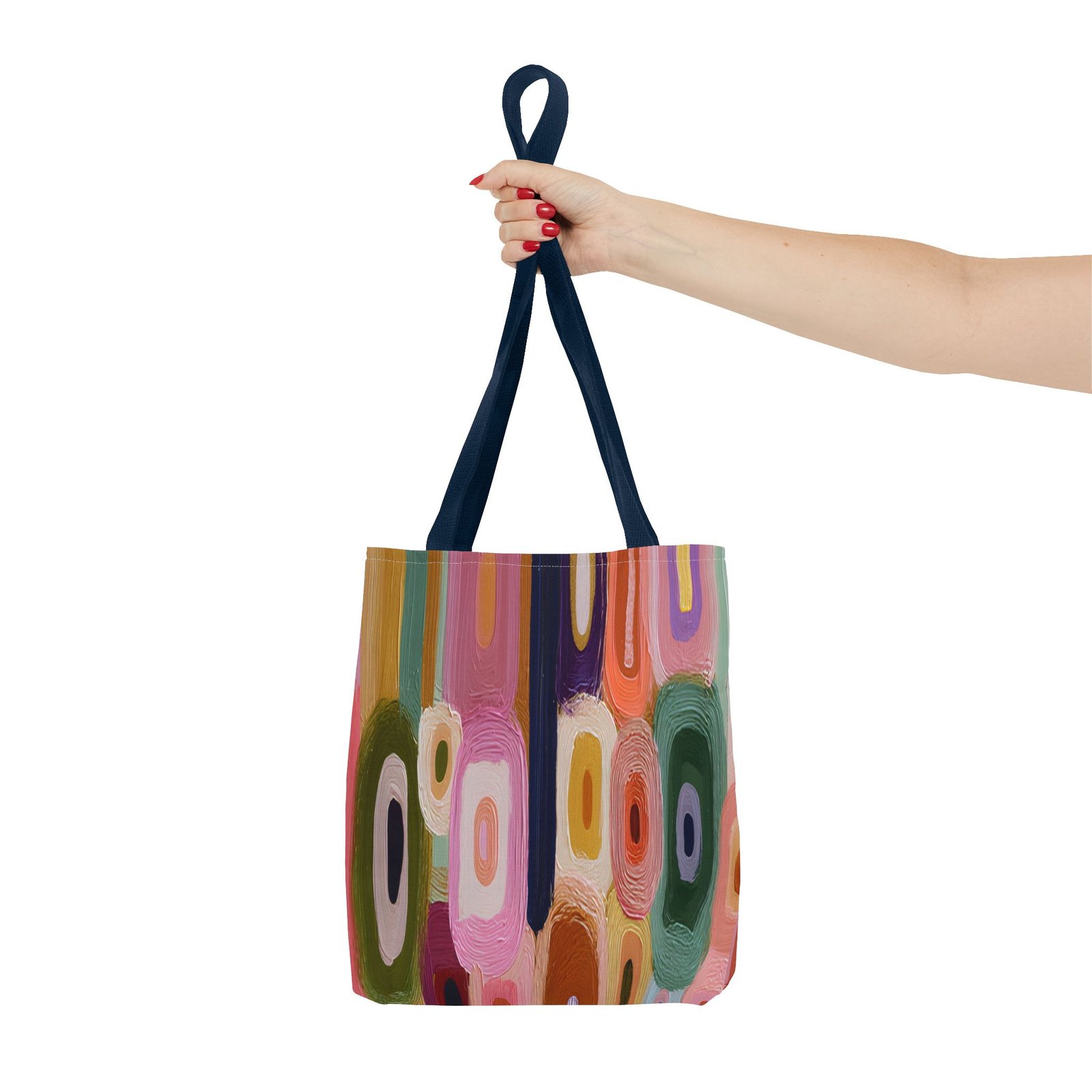 Colorful Abstract Tote Bag, Chic Handbag for Everyday Use, Stylish Beach Tote, Perfect Gift for Art Lovers, Travel Accessory - Image 20