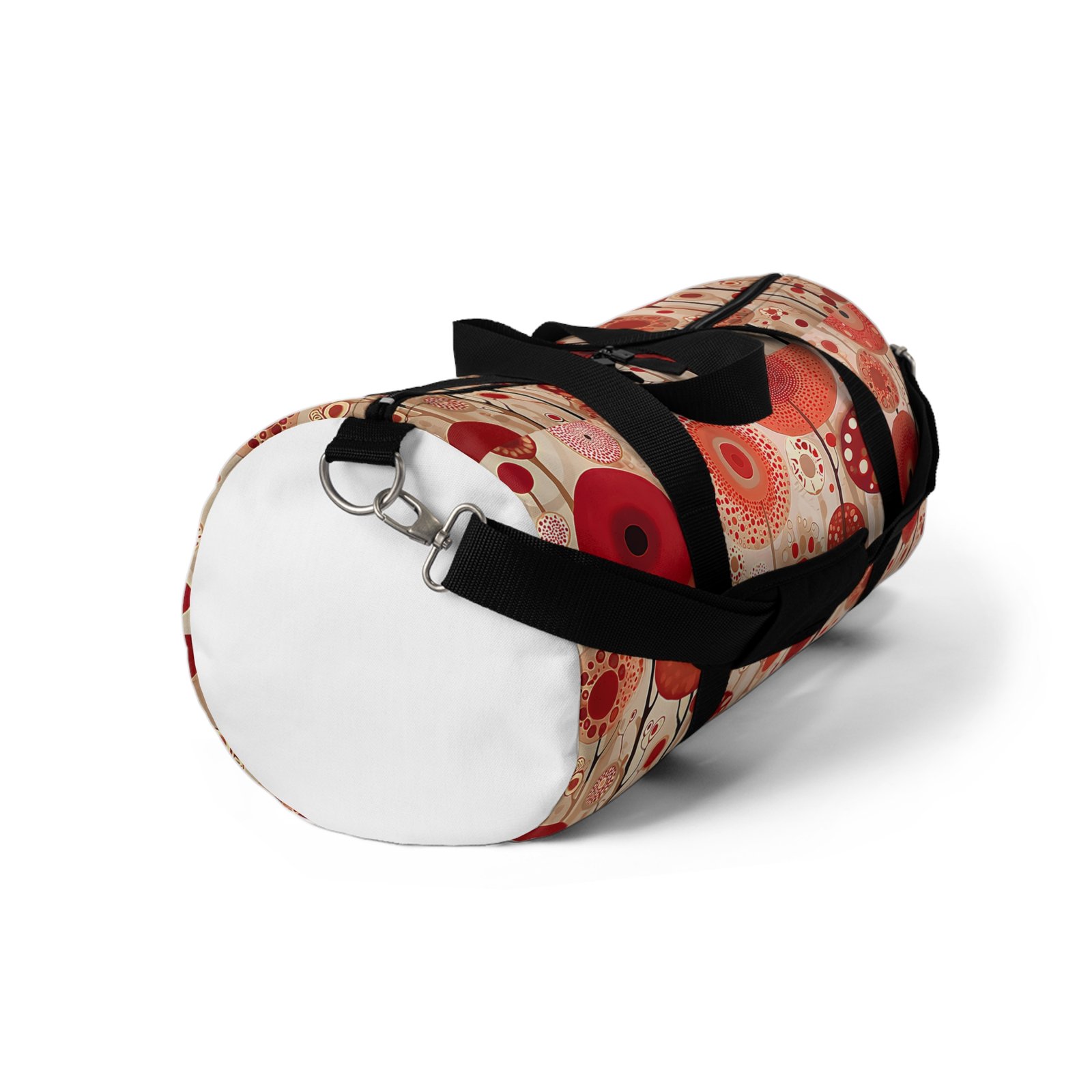 Flower Pattern Duffel Bag - Travel, Gym, Weekend, Luggage, Floral Design, Perfect Gift - Image 3