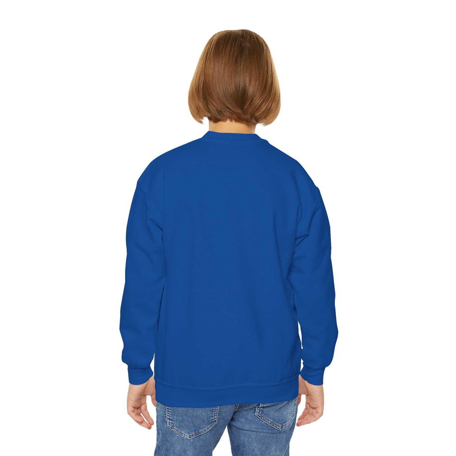 Patriotic Youth Crewneck Sweatshirt, Comfortable Sweatshirt for Kids, Summer BBQ, Memorial Day, Fourth of July, Gift for Teens - Image 28