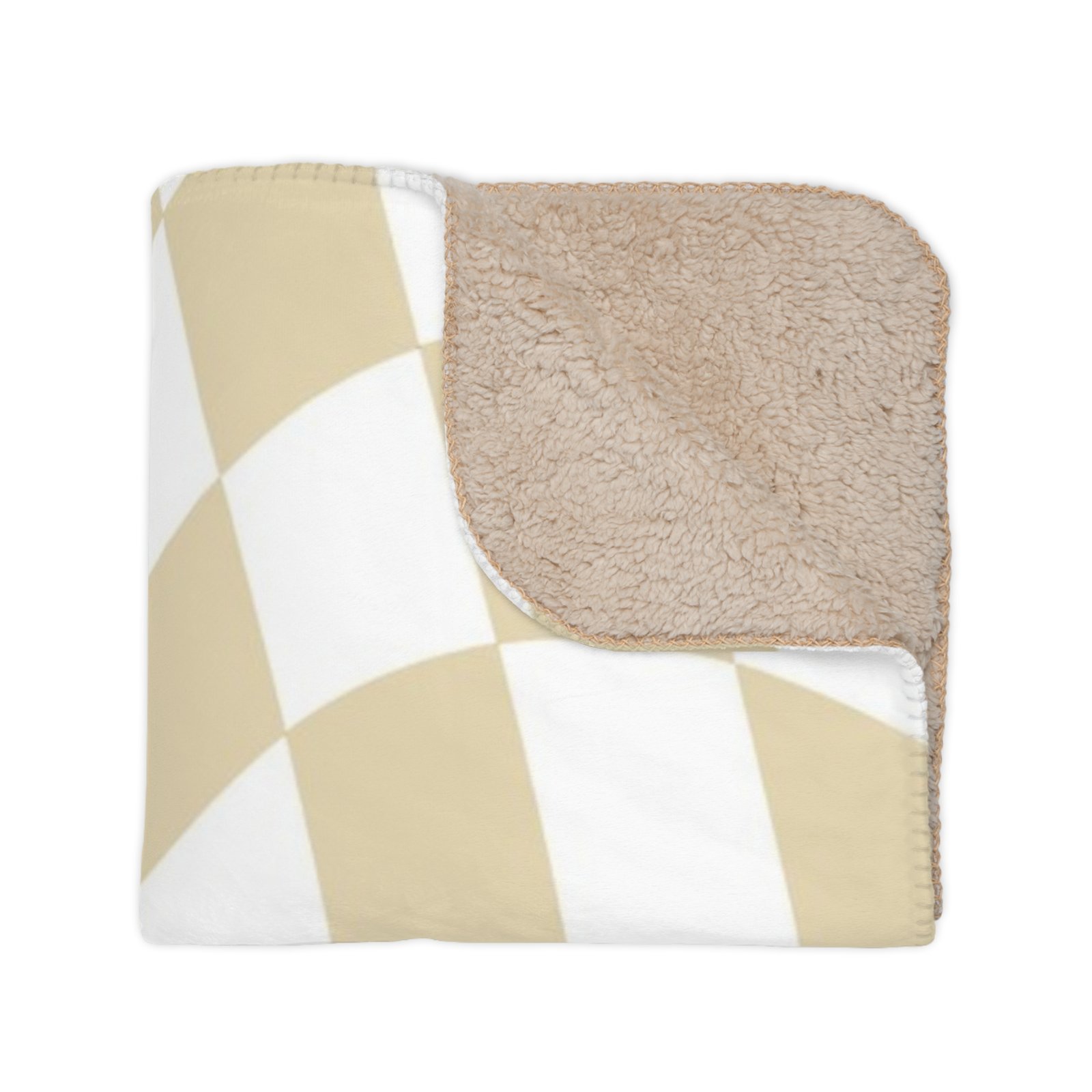 Cozy Tan Sherpa Blanket | Perfect for Home Decor, Gifting, Movie Nights, Cozy Evenings, Festivals - Image 7