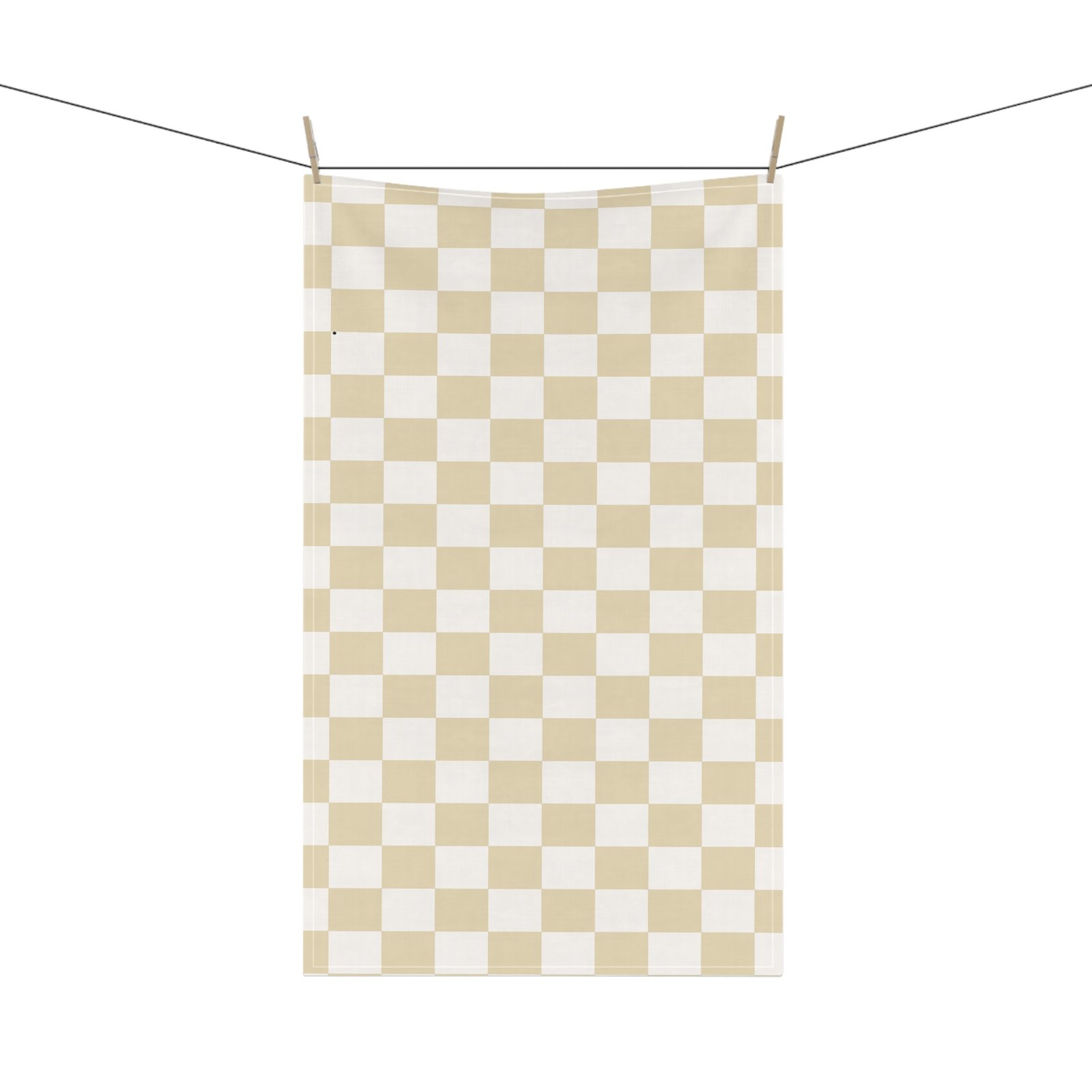 Chic Checkered Cotton Tea Towels, Elegant Kitchen Decor, Perfect for Gifts, Home Styling, Farmhouse Vibes - Image 8