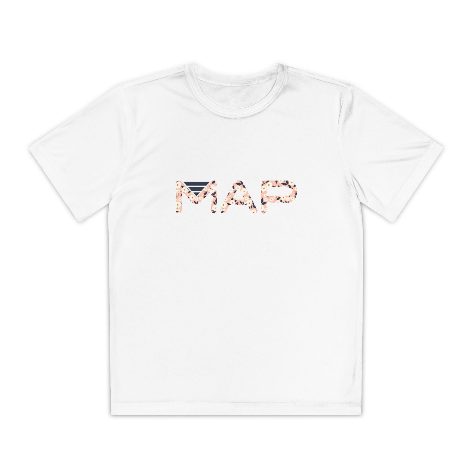 Youth Competitor Tee - MAP Design, Athletic Youth Shirt, Trendy Kids T-Shirt, Sportswear for Active Kids, Gift for Young Athletes