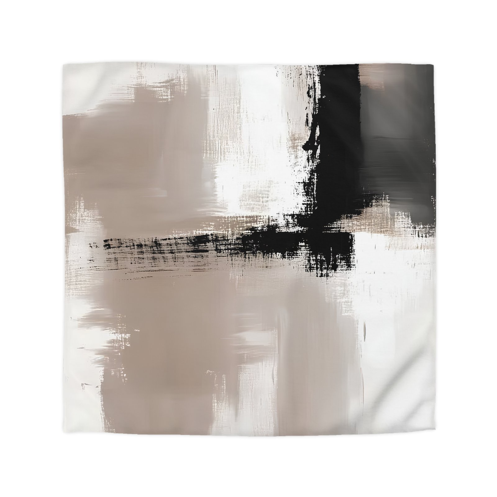 Stylish Microfiber Duvet Cover, Modern Abstract Bedding, Cozy Home Decor, Minimalist Bedroom, Art-Inspired Comforter - Image 4