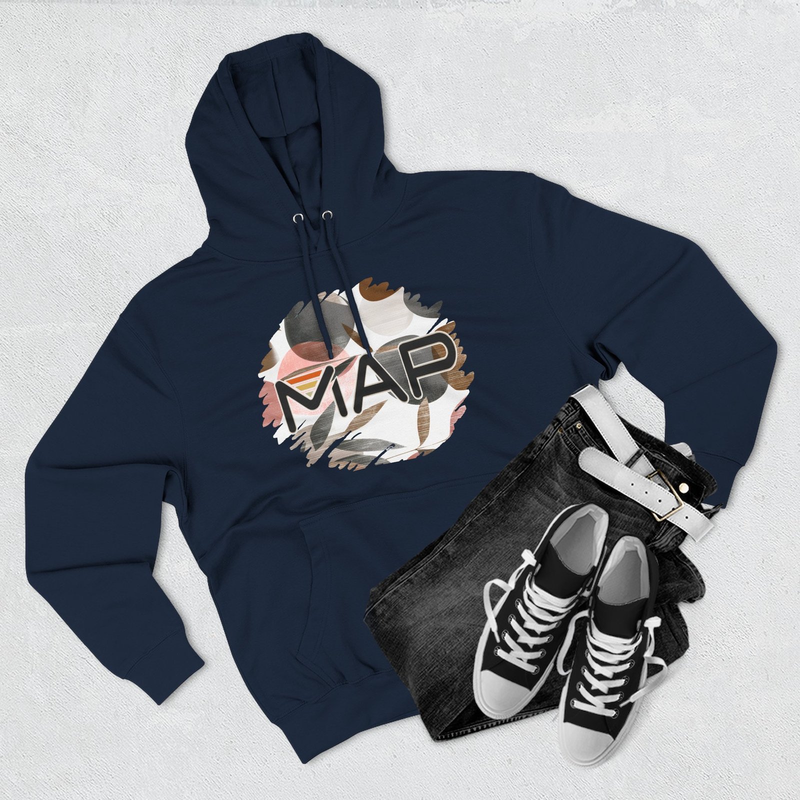Three-Panel Fleece Hoodie - Image 27