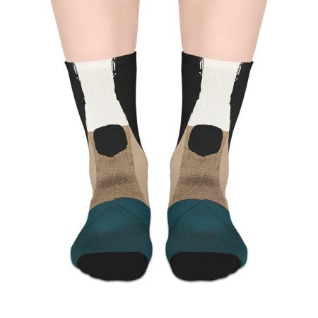 Stylish Mid-Length Socks for Animal Lovers, Unique Socks, Pet-Themed Fashion, Cozy Socks, Fun Gift Ideas