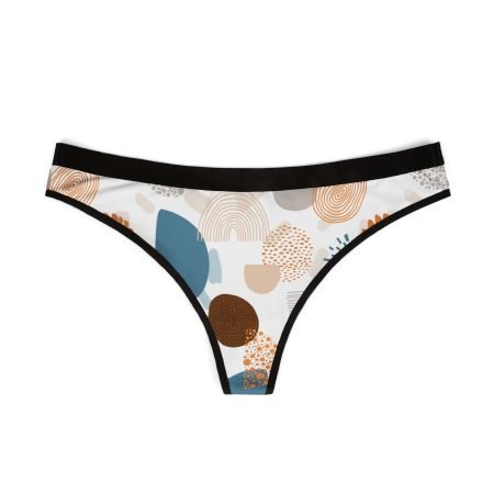 Stylish Women's Thongs, Comfortable Underwear, Vibrant AOP Print, Everyday Essentials, Fun Gifts for Her, Lingerie Set