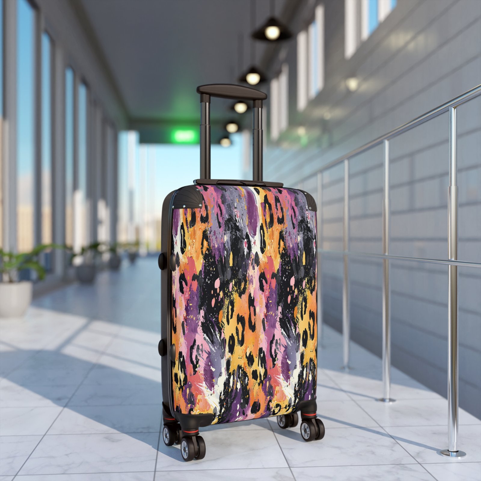 Stylish Printed Suitcases for Travelers, Trendy Luggage, Animal Print Gear, Travel Accessories, Unique Vacation Essentials - Image 3