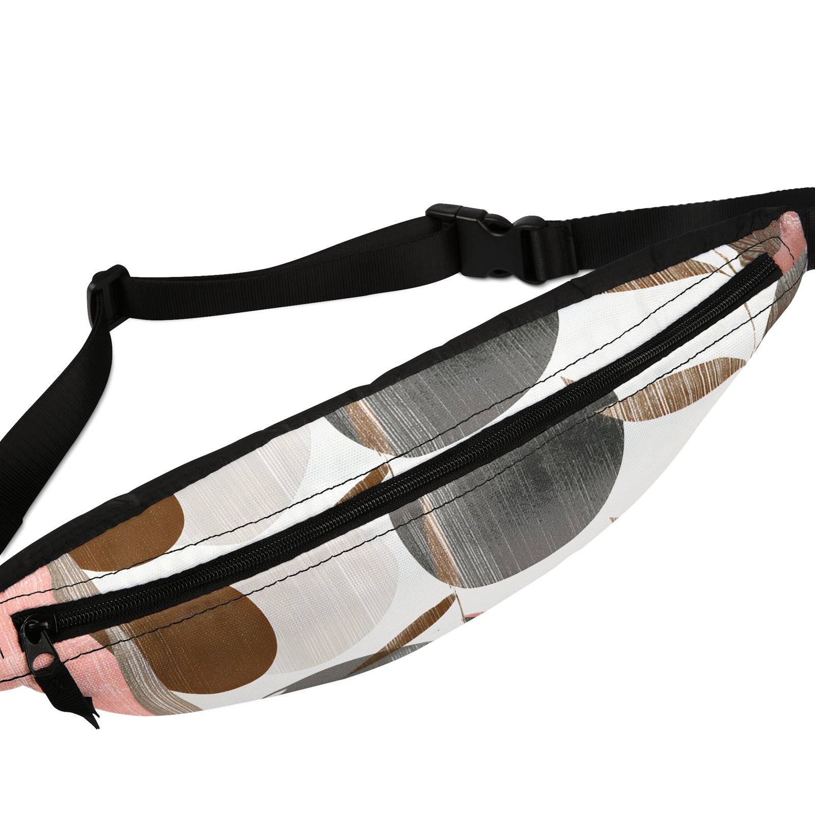 Boho Chic Fanny Pack, Stylish Waist Bag for Festivals, Travel Companion, Perfect Gift for Adventurers, Everyday Use, Floral Design - Image 2