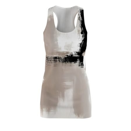 Abstract Brushstroke Racerback Dress for Everyday Style, Casual Summer Dress, Women's Fashion, Unique Graphic Dress, Art-Inspired [...]