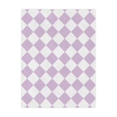 Cozy Lavender Minky Blanket, Soft Throw for Kids & Adults, Perfect for Nurseries, Baby Showers, Home Decor, Gift Ideas
