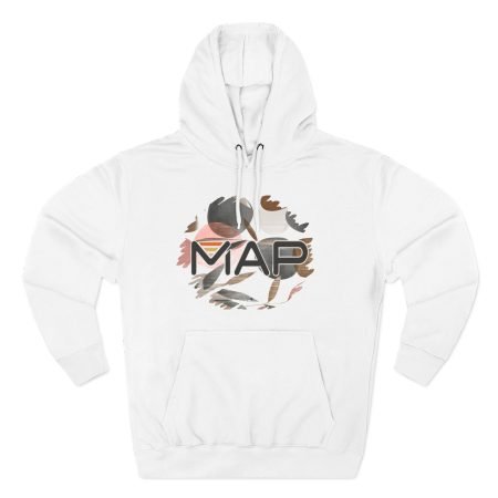 Three-Panel Fleece Hoodie