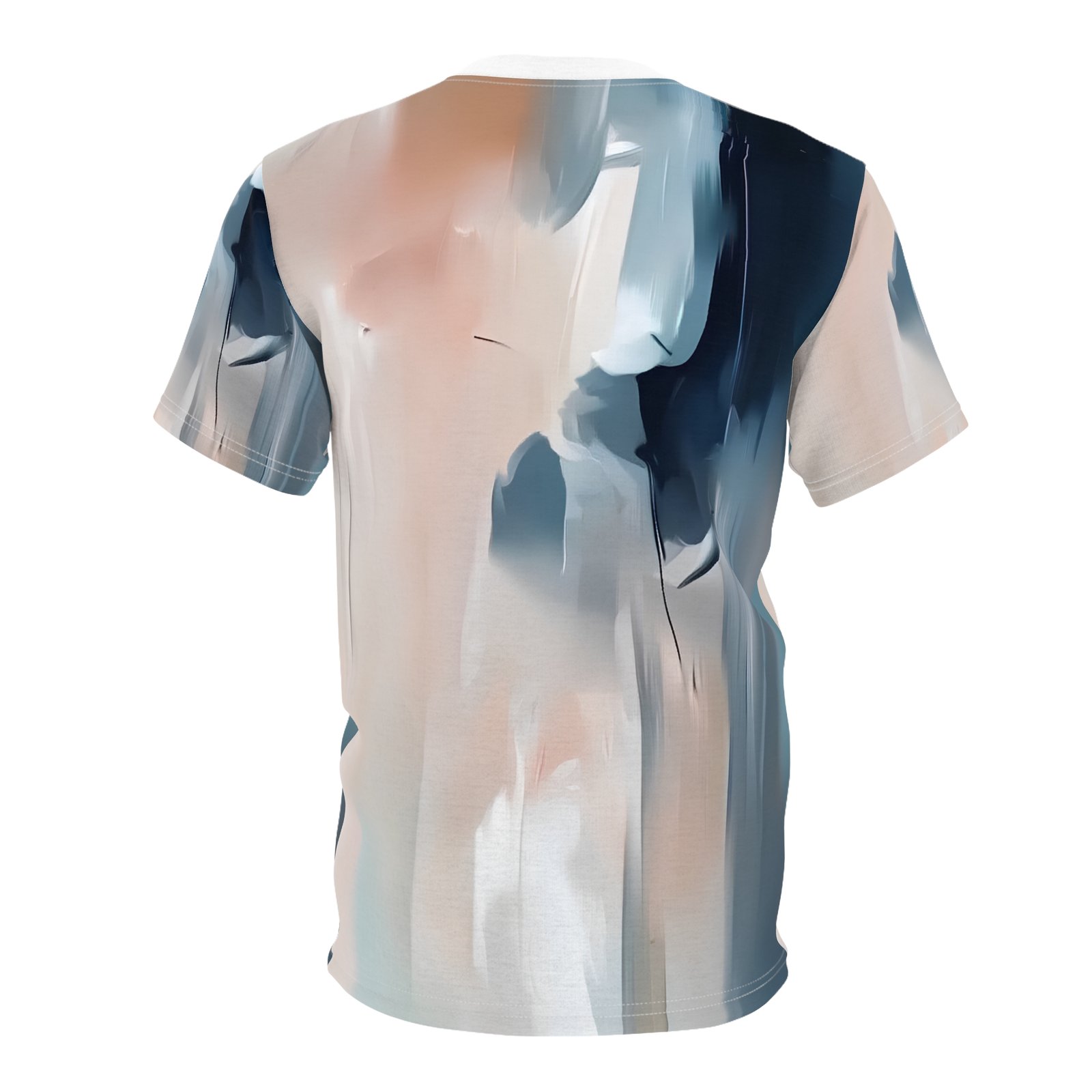 Abstract Art Unisex Tee, Stylish AOP Tee, Trendy Outdoor Shirt, Artistic Graphic Top, Unique Gift for Creative Souls - Image 3