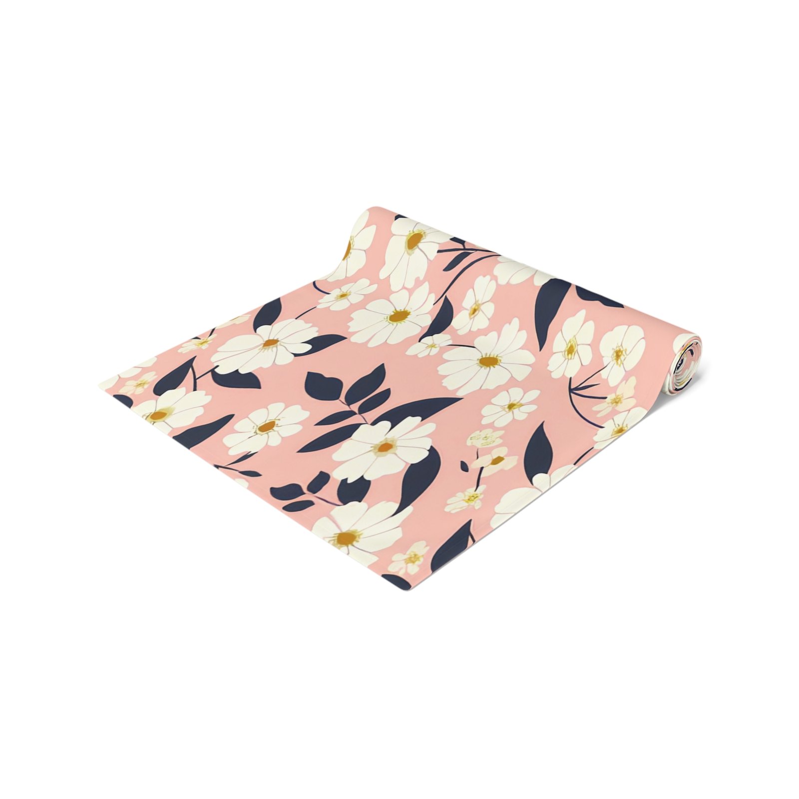Floral Cotton Table Runner | Elegant Dining decor, Home Table Decoration, Spring Table Setting, Perfect for Events & Gatherings - Image 6