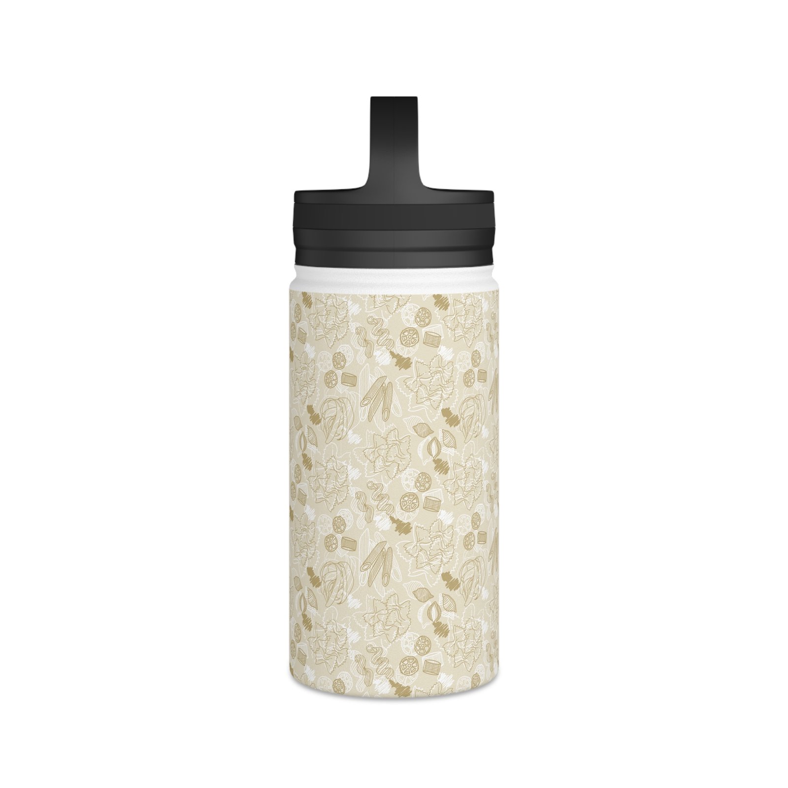 Nature-Inspired Stainless Steel Water Bottle, Outdoor Hydration, Eco-Friendly Gift, Travel Companion, Floral Design, Sports Hydration - Image 3