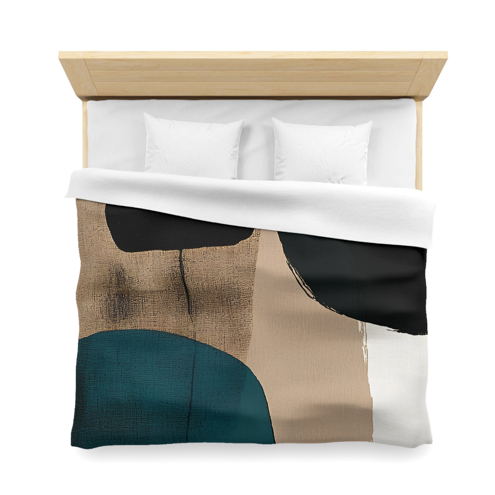 Abstract Art Microfiber Duvet Cover | Modern Home Decor, Cozy Bedding, Bedroom Makeover, Stylish Gift, Minimalist Comfort - Image 17