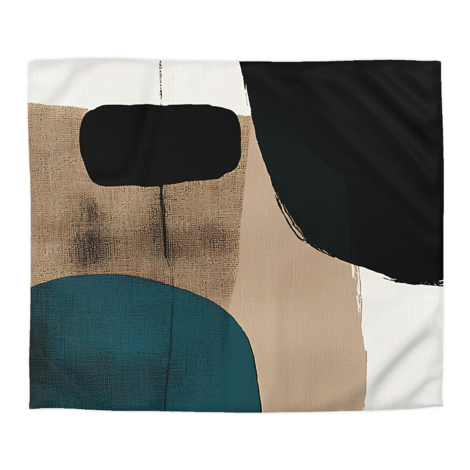 Abstract Art Microfiber Duvet Cover | Modern Home Decor, Cozy Bedding, Bedroom Makeover, Stylish Gift, Minimalist Comfort - Image 16