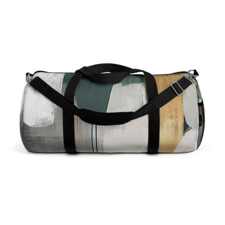 Artistic Duffel Bag for Travel, Gym, or Weekend Getaways - Stylish Canvas Gym Tote, Sport Bag, Weekend Bag, Travel Luggage