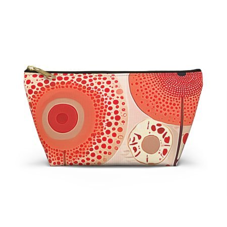 Colorful Floral Accessory Pouch, Makeup Bag, Organizer, Gift for Friends, Toiletries Holder, Travel Essentials