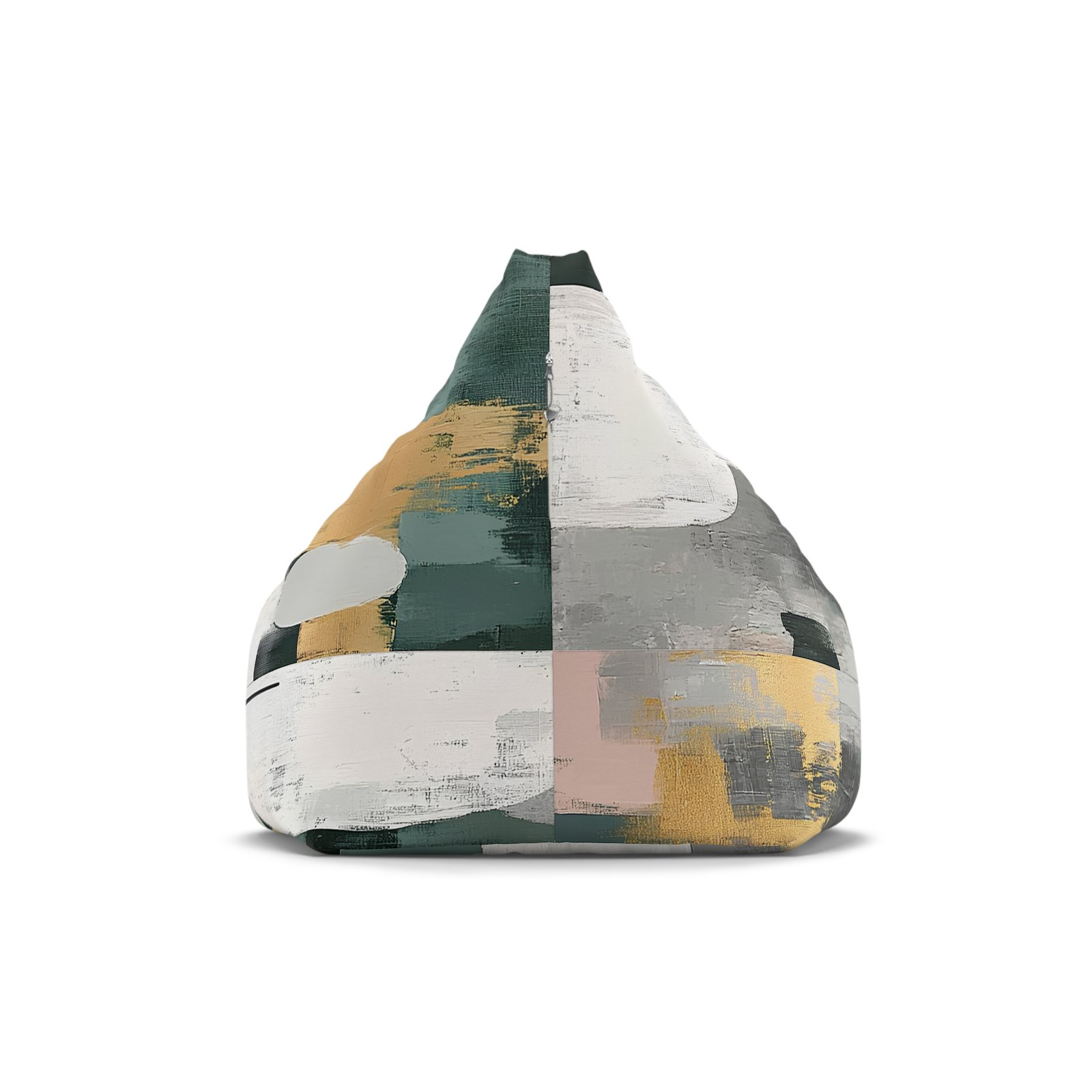 Artistic Bean Bag Chair Cover, Cozy Home Decor, Modern Seating, Lounge Room Accessory, Relaxation Gift, Stylish Furniture Upgrade - Image 2